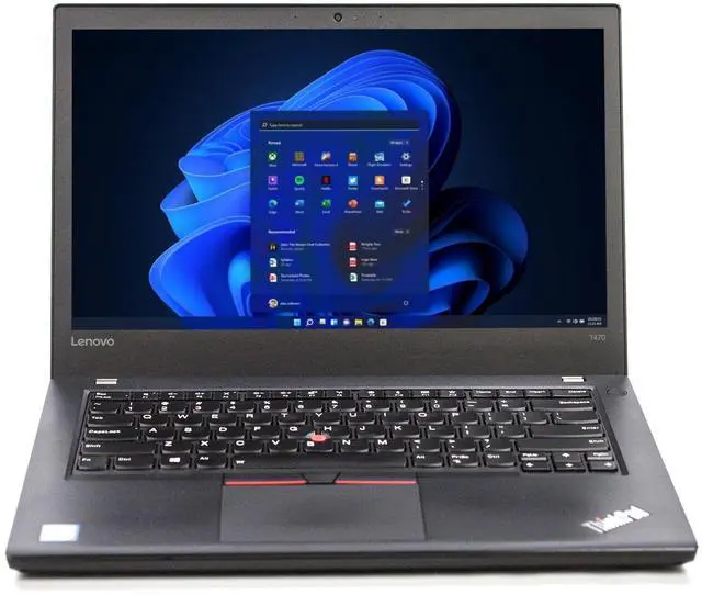 Main image of Lenovo ThinkPad T470 14" 1366x768 HD Ultrabook PC, Intel Core i5-6200U (upto 2.8GHz), 12GB DDR4 RAM, 512GB NVMe.2 SSD, Windows 11 Pro Grade B