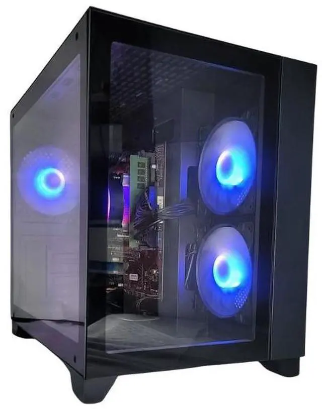 Alt view image 2 of 7 - Odyssey Vesta V2 Custom Workstation PC, RGB LED Fans, Intel Core i5-10400F upto 4.3GHz, 16GB DDR4 RAM, 1TB SSD, Wi-Fi BT Windows 11 Pro