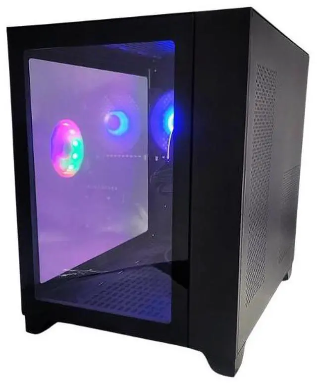Alt view image 5 of 7 - Odyssey Vesta V2 Custom Workstation PC, RGB LED Fans, Intel Core i5-10400F upto 4.3GHz, 16GB DDR4 RAM, 1TB SSD, Wi-Fi BT Windows 11 Pro