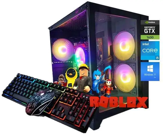 Main image of Odyssey Vesta V2 Custom Gaming PC, RGB LED Fans, Intel Core i5-10400F upto 4.3GHz, 16GB DDR4 RAM, 1TB SSD, Wi-Fi BT, GTX 1650, Windows 11 Pro Keyboard & Mouse