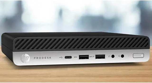 Alt view image 2 of 4 - HP ProDesk 600 G5 Mini PC | Intel Core i7-9700T | 16GB RAM | 512GB NVMe | Built in AX210 Wi-Fi BT | Windows 11 Pro Grade A
