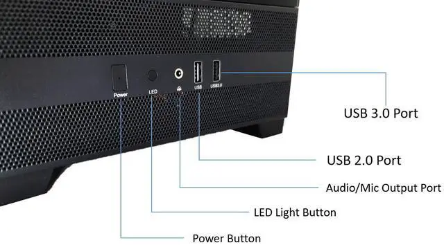 Alt view image 6 of 7 - Odyssey Black Widow V3 Custom Gaming PC, RGB LED Fans, Intel Core i7 upto 4.7GHz, 16GB RAM, 1TB NVMe SSD, ACR A380, Wi-Fi BT, Windows 11 Pro Keyboard & Mouse
