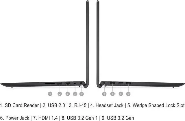 Alt view image 6 of 7 - Dell Vostro 15 3510 15.6" 1920x1080 FHD Business Laptop, Intel Quad-Core i7-1165G7 2.8GHz, 8GB DDR4 RAM, 512GB NVMe SSD, WiFi, Bluetooth, Windows 11 Pro Grade A