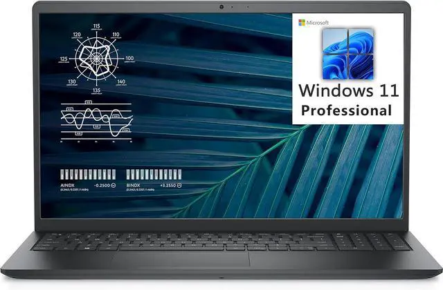 Main image of Dell Vostro 15 3510 15.6" 1920x1080 FHD Business Laptop, Intel Quad-Core i7-1165G7 2.8GHz, 8GB DDR4 RAM, 512GB NVMe SSD, WiFi, Bluetooth, Windows 11 Pro Grade A