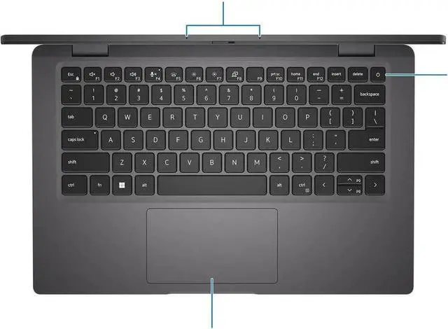 Alt view image 3 of 7 - Dell Latitude 7330 13.3" FHD Business Laptop, 12th Gen Intel Core i7-1265U vPro, 16GB RAM, 256GB NVMe SSD, IR Webcam, Backlit, Thunderbolt 4, Win 11 Pro Grade B