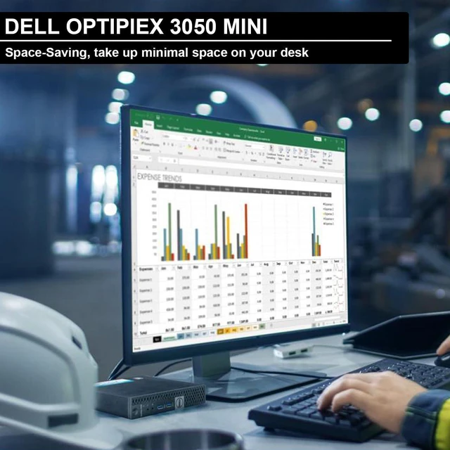 Alt view image 4 of 5 - ODYPC DELL OptiPlex Micro Desktop Bundle Intel Core i7 up to 3.8GHz, 16GB 512GB SSD WiFi Windows 11 Pro 22" FHD Monitor with Keyboard and Mouse
