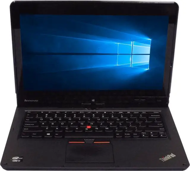 Alt view image 2 of 3 - Lenovo Thinkpad Twist S230u 12.5" 2-In-1 Convertible Tablet/Laptop PC, Intel Core i7-3667U 2.00-2.50GHz, 8GB DDR3 RAM, 128GB SSD, Win-10 Pro x64