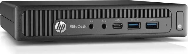 Main image of HP EliteDesk 800 G2 Mini Desktop PC, Intel Core i5-6500T 2.5GHz, 8GB DDR4 RAM, 256GB SSD, WiFi, Win-10 Pro x64 Grade A