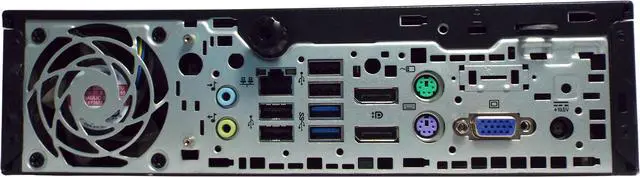 Alt view image 3 of 3 - Grade-B HP EliteDesk 800 G1 Ultra Slim Desktop PC, Intel Core i5-4570s 2.9GHz, 8GB DDR3 RAM, 256GB SSD, Windows 10 Pro