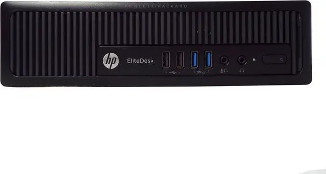 Alt view image 2 of 3 - Grade-B HP EliteDesk 800 G1 Ultra Slim Desktop PC, Intel Core i5-4570s 2.9GHz, 8GB DDR3 RAM, 256GB SSD, Windows 10 Pro