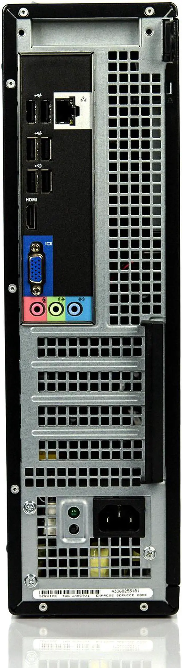 Alt view image 3 of 3 - Dell OptiPlex 390 DT Desktop PC, Intel Core i5-2400 3.1GHz, 8GB RAM, 256GB SSD, Win-10 Pro x64