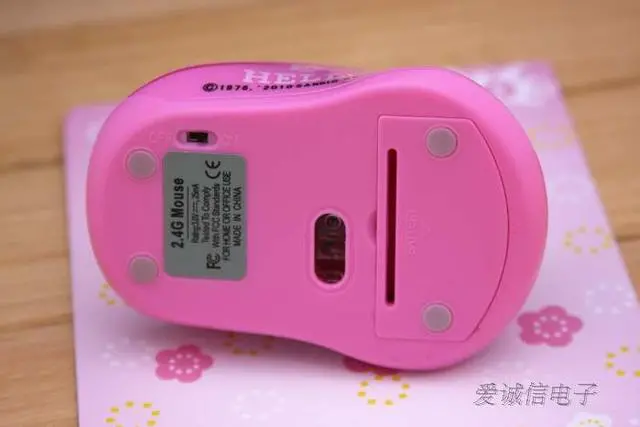 Alt view image 4 of 6 - Wireless Hello Kitty Mouse 2.4G Soft 1200DPI Optical Mice For PC Computer Desktop Gamer BGift