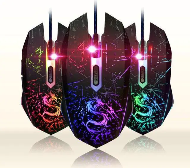 Main image of USB Optical Wired Game Mouse Gamer Games Gaming Mouse Mice Bloody X7 Ranton for Computer PC Laptop Dota 2 LOL Deathadder
