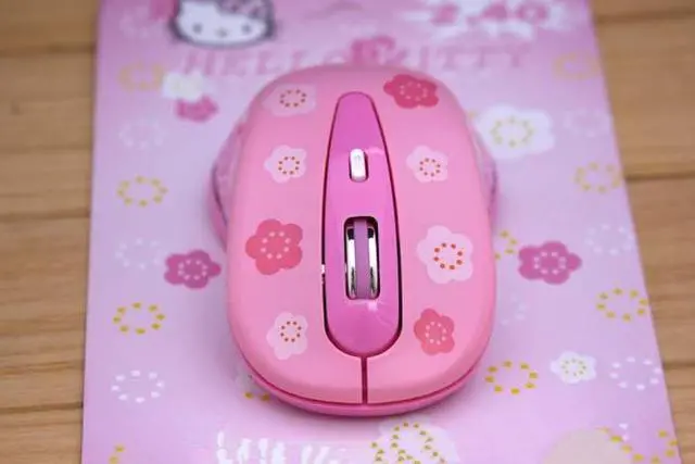 Alt view image 5 of 6 - Wireless Hello Kitty Mouse 2.4G Soft 1200DPI Optical Mice For PC Computer Desktop Gamer BGift