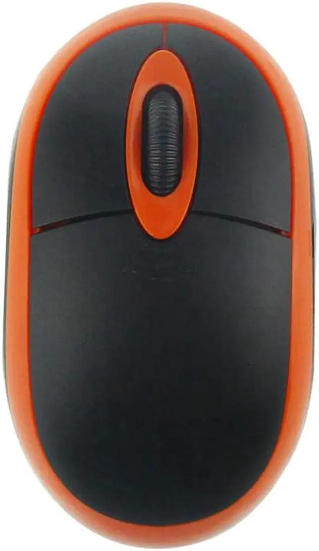 Alt view image 4 of 6 - 2.4G Wireless Mouse Mini Cordless Optical Mice For Computer Laptop Notebook(black/orange)