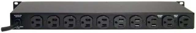 Alt view image 5 of 9 - Furman Sound D10-PFP 10-Outlets Power Strip