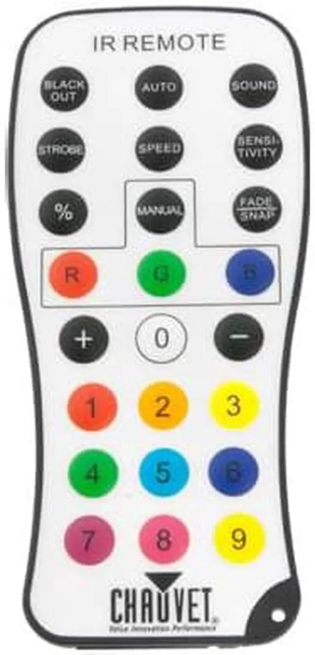 Alt view image 4 of 19 - Chauvet IRC-6 Remote