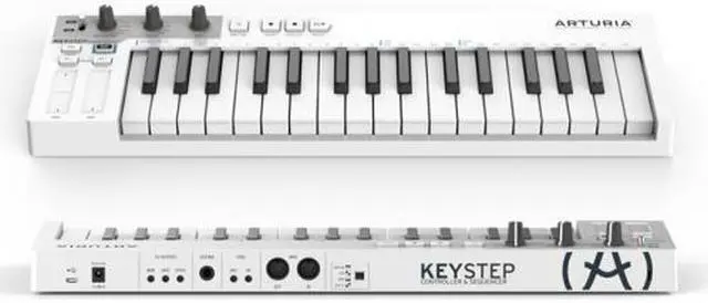 Alt view image 3 of 20 - Arturia KeyStep USB MIDI Controller and Polyphonic Sequencer
