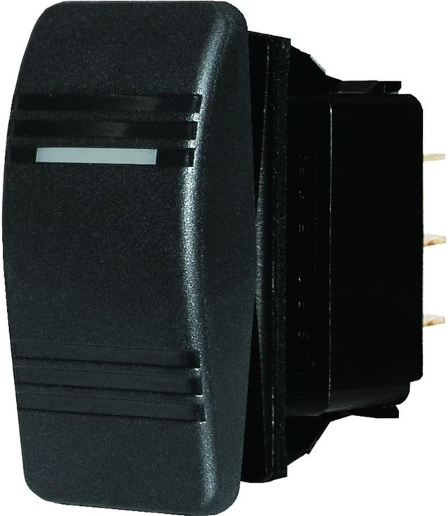 Alt view image 3 of 4 - Blue Sea Water Resistant Contura Switch-Black - 8286