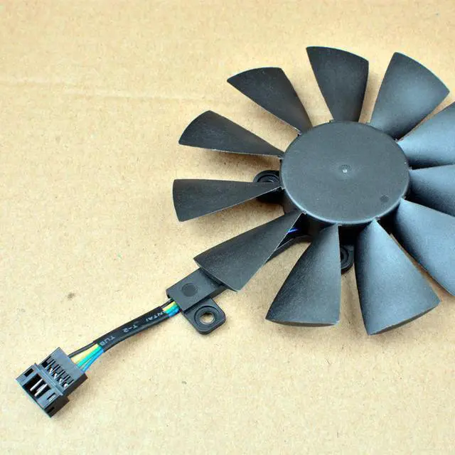 Alt view image 3 of 4 - FDC10H12S9-C 87MM ASS GTX980 Ti R9 390X 390 GT 12V 0.35A 5pin Cooling fan for graphics card