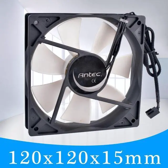 Alt view image 2 of 5 - 120mm fan 12025 120x120x25mm Computer CPU Cooler 4-wire 4Pin PWM Large Air Volume Silent Cooling Fan