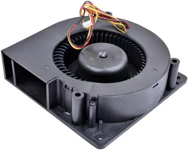 Alt view image 2 of 4 - D12F-12BM 12B 12cm 120mm blower 120X120X32mm DC12V 0.83A 3 lines double ball centrifugal turbo blower projector cooling fan