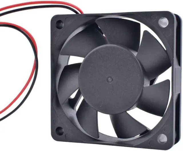 Alt view image 3 of 4 - RDM6015B2 6cm 6015 60mm fan 60x60x15mm 12V 0.35A Double ball bearing large air volume cooling fan