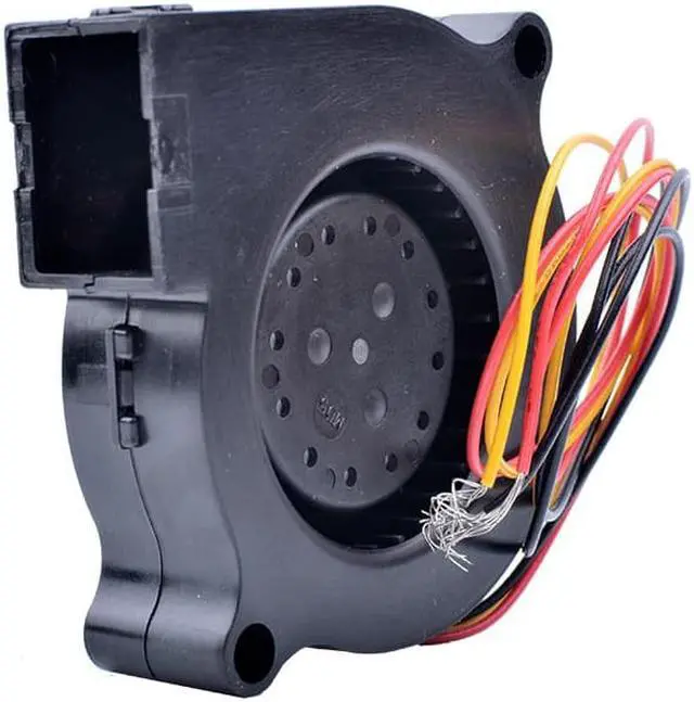 Alt view image 3 of 4 - New and  A33999-68 5015 50x50x15mm DC 12V 0.17A Centrifugal turbine blower fan