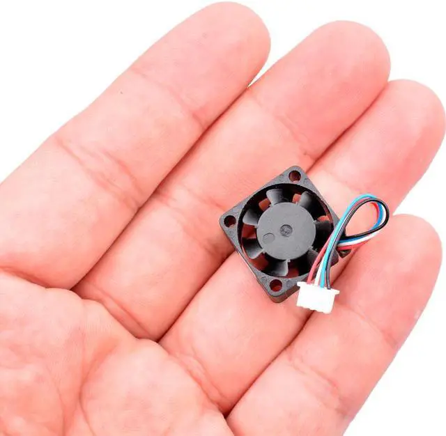 Alt view image 5 of 6 - AD01705HX087G00 1.7cm 17mm 17x17x8mm DC5V 0.10A 4 lines pwm is suitable for micro-devices control speed small cooling fan