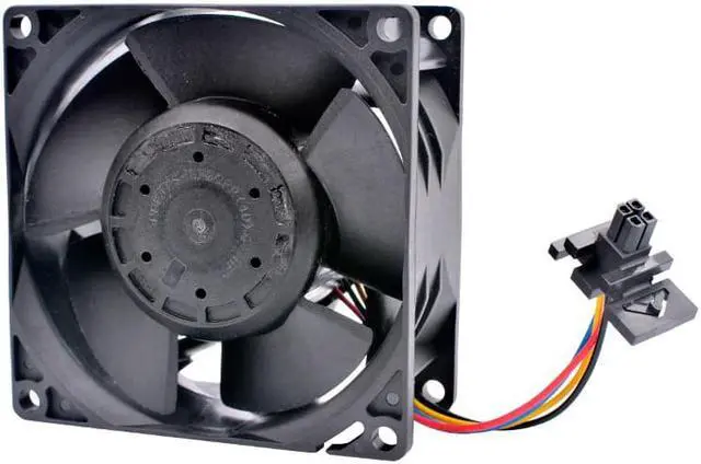 Alt view image 2 of 4 - New VF80381BX-Q010-S9H 8cm 80x80x38mm 80mm fan DC12V 50.40W 4 lines High-volume cooling fan suitable for server cabinets