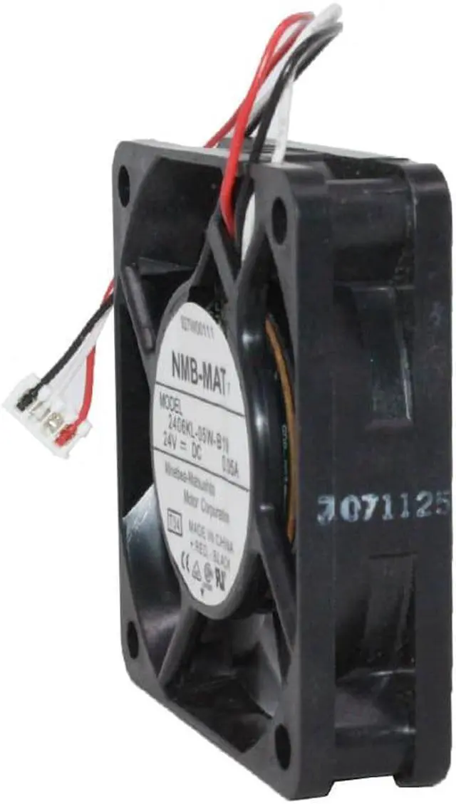 Alt view image 3 of 4 - New and  2406KL-05W-B19 6cm 60mm 6015 DC 24V 0.05A Double ball bearing mute inverter cooling fan