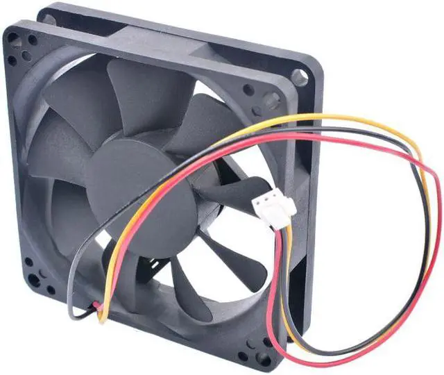 Alt view image 2 of 3 - FD1280-D1053D 8cm 80mm 80x80x20mm DC12V 0.22A 3 line cooling fan for inverter case