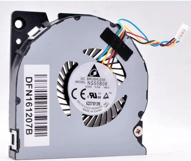 Main image of NS55B06-16E15 DC05V 0.53A  DFN161022B 4 lines ultra-thin laptop cooling fan