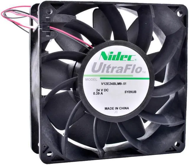Main image of New and original COOLING REVOLUTION V12E24BLM9-51 12cm 12038 DC 24V 0.39A High-end inverter server cooling fan