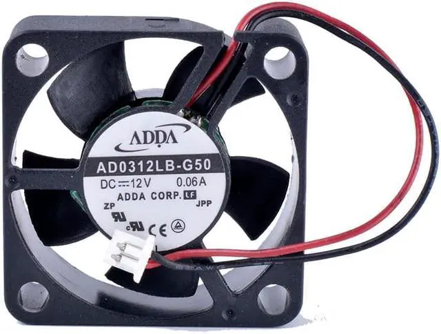 Alt view image 2 of 4 - AD0312LB-G50 3010 30mm fan 30x30x10mm 12V 0.06A Double ball bearing router large air volume cooling fan