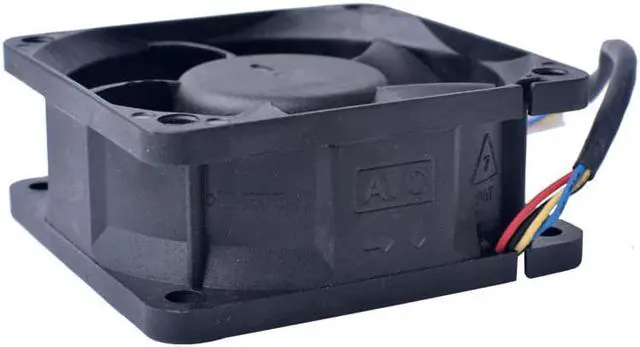 Alt view image 3 of 6 - DS06025R12E 60mm fan 6025 60x60x25mm 12V 0.20A Four-wire PWM ultra-quiet cooling fan