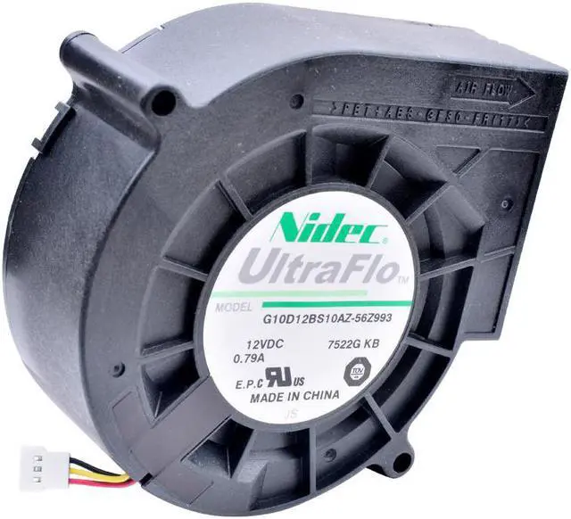 Alt view image 2 of 3 - G10D12BS10AZ-56Z993 9733 12V 0.79A Car Air Purification Turbo Blower Cooling Fan
