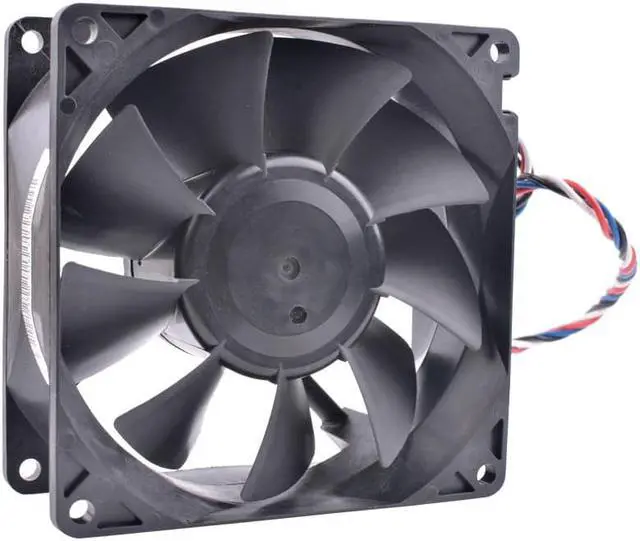 Alt view image 2 of 4 - M35291-35 9038 12V 2.3A 4-wire 5pin GX280 Dimension 4700 double ball bearing air volume server cooling fan