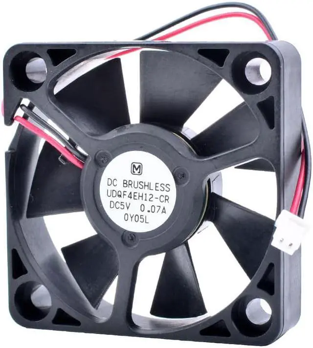 Alt view image 2 of 4 - UDQF4EH12-CR 4cm 40mm fan 4010 DC 5V 0.07A Remodel USB small silent cooling fan