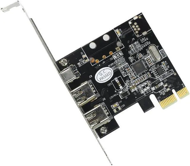 Alt view image 3 of 6 - XT-XINTE Expansion Card PCIe 3 Ports 1394A Firewire PCI Express to IEEE 1394 Adapter Controller 2 x 6 Pin And 1 x 4 Pin