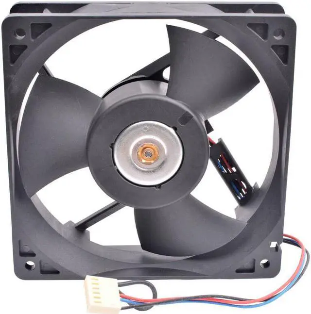 Alt view image 4 of 4 - EFB1248VHF-ROO 12cm 120mm fan 120x120x38mm DC48V 0.33A 3 fan leaves cooling fan for server