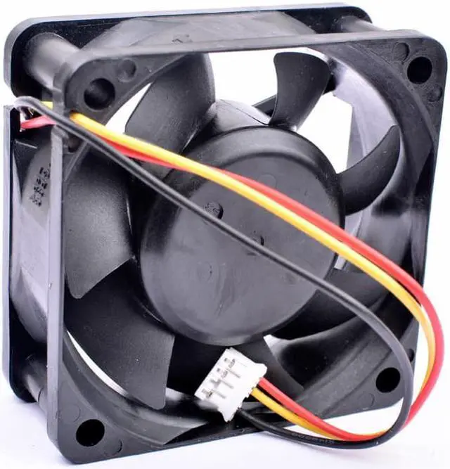 Alt view image 3 of 4 - D06K-24TU 45B 6cm 60mm fan 60x60x25mm 6025 DC24V 0.10A 3-line silent inverter cooling fan