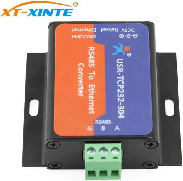 Alt view image 4 of 6 - USR-TCP232-304 RS485 Serial to Ethernet Converter RS 485 to TCP/IP Ethernet Server Converter Module Support DHCP/DNS