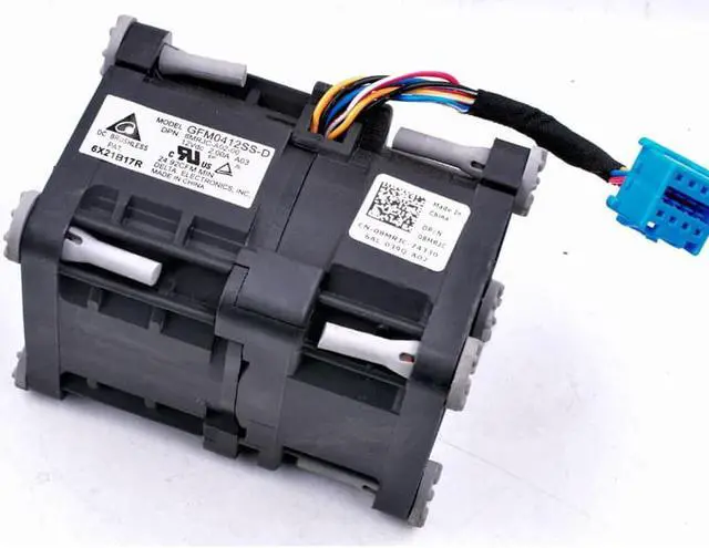 Alt view image 4 of 4 - GFM0412SS-D 8MRJC-A02-00 4cm 4056 12V 2.00A server cooling fan