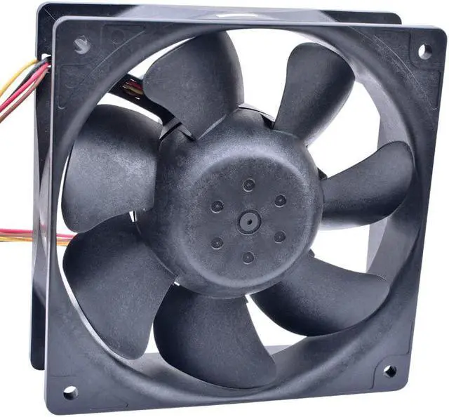 Alt view image 5 of 6 - CA06319-E001 CNDC12K4P-405 120mm 12cm fan 12038 120x120x38mm 12V 7W Quiet 4-line cooling fan for server