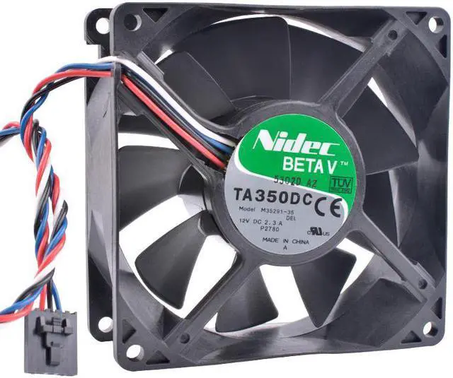 Main image of M35291-35 9038 12V 2.3A 4-wire 5pin GX280 Dimension 4700 double ball bearing air volume server cooling fan