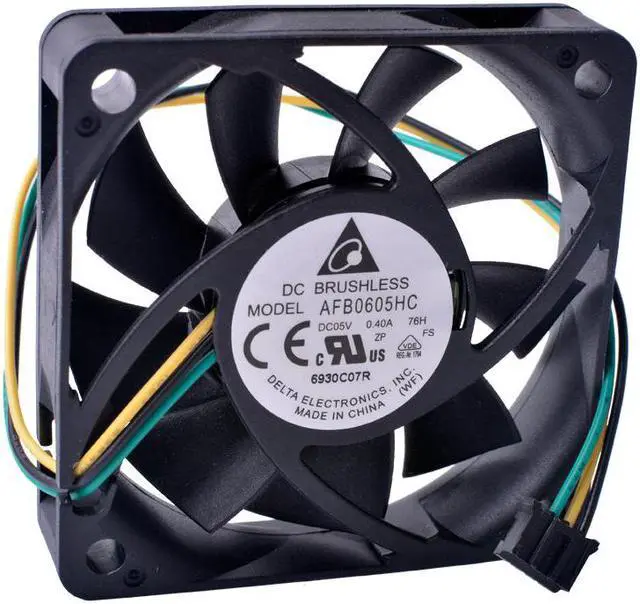 Main image of 6CM 60mm fan 60x60x15mm  AFB0605HC 5V 0.40A Double ball bearing large air volume cooling fan