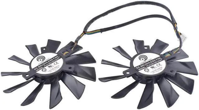 Main image of COOLING REVOLUTION PLD10010S12HH 12V 0.40A R9-290X R9- 280X R9-270X R7-260X Graphics Cooling Fan
