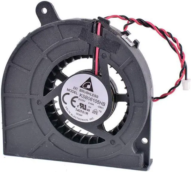 Alt view image 4 of 4 - KSB06105HB 5v 0.40A  2 line air volume notebook modified cooling fan