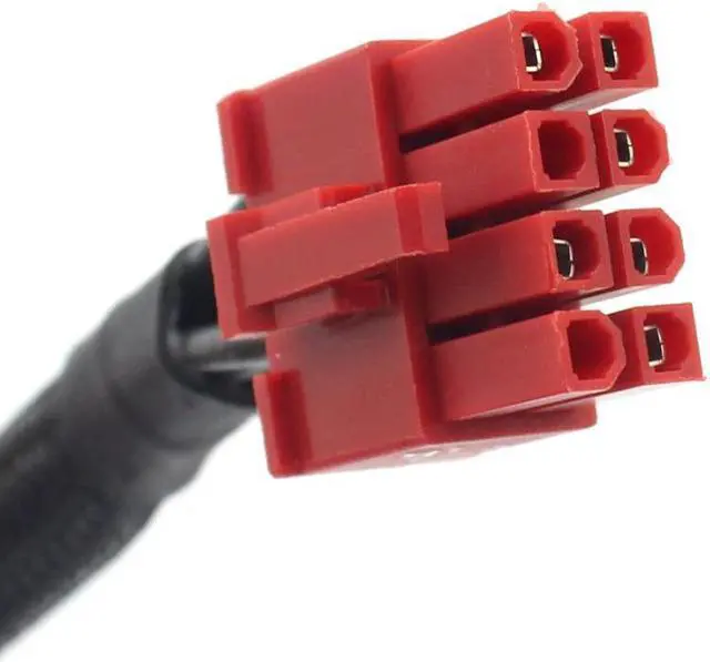 Alt view image 6 of 6 - XT-XINTE 18AWG PCI-E  Power Supply Cable Graphics Card Modular 8pin to Dual 8pin Cables for Antec ECO TP NP Series